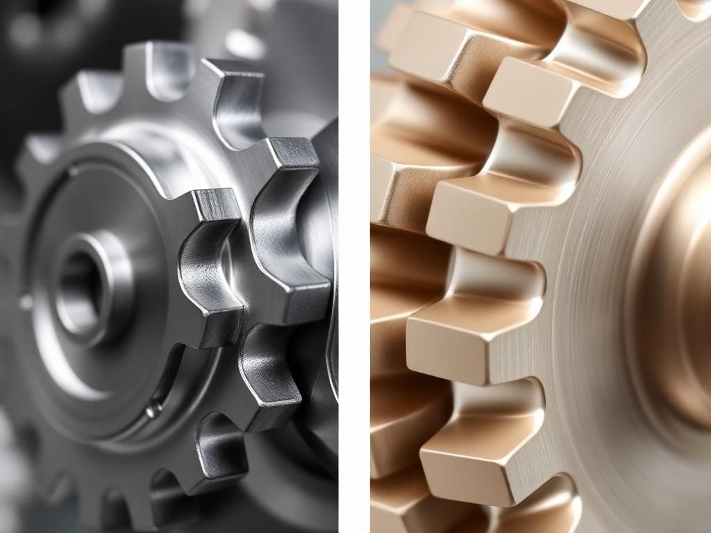 تفاوت چرخ‌دنده‌های تراش‌خورده و سنگ‌خورده در دقت عملکرد
