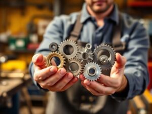 چگونه جنس مناسب برای ساخت چرخدنده انتخاب کنیم؟